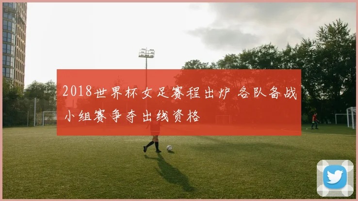 2018世界杯女足赛程出炉 各队备战小组赛争夺出线资格